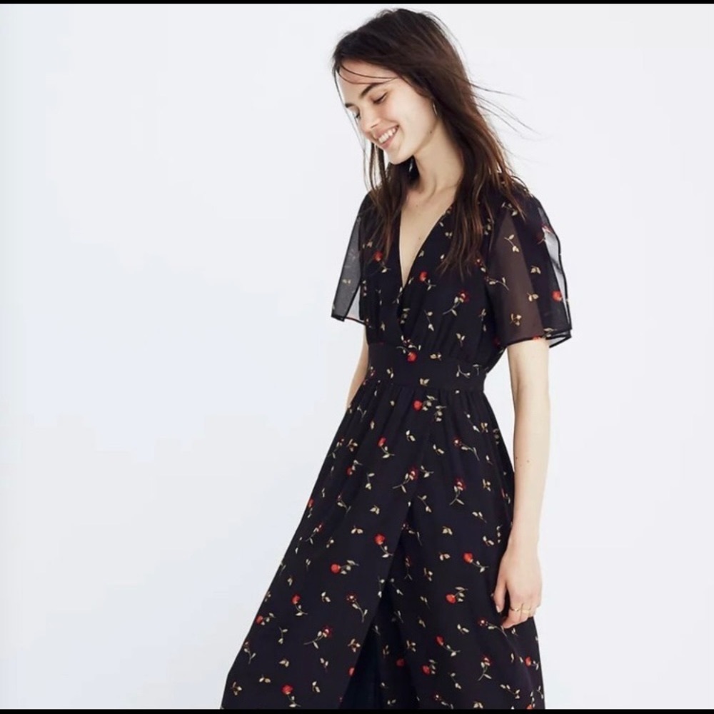 Madewell Floral Dress